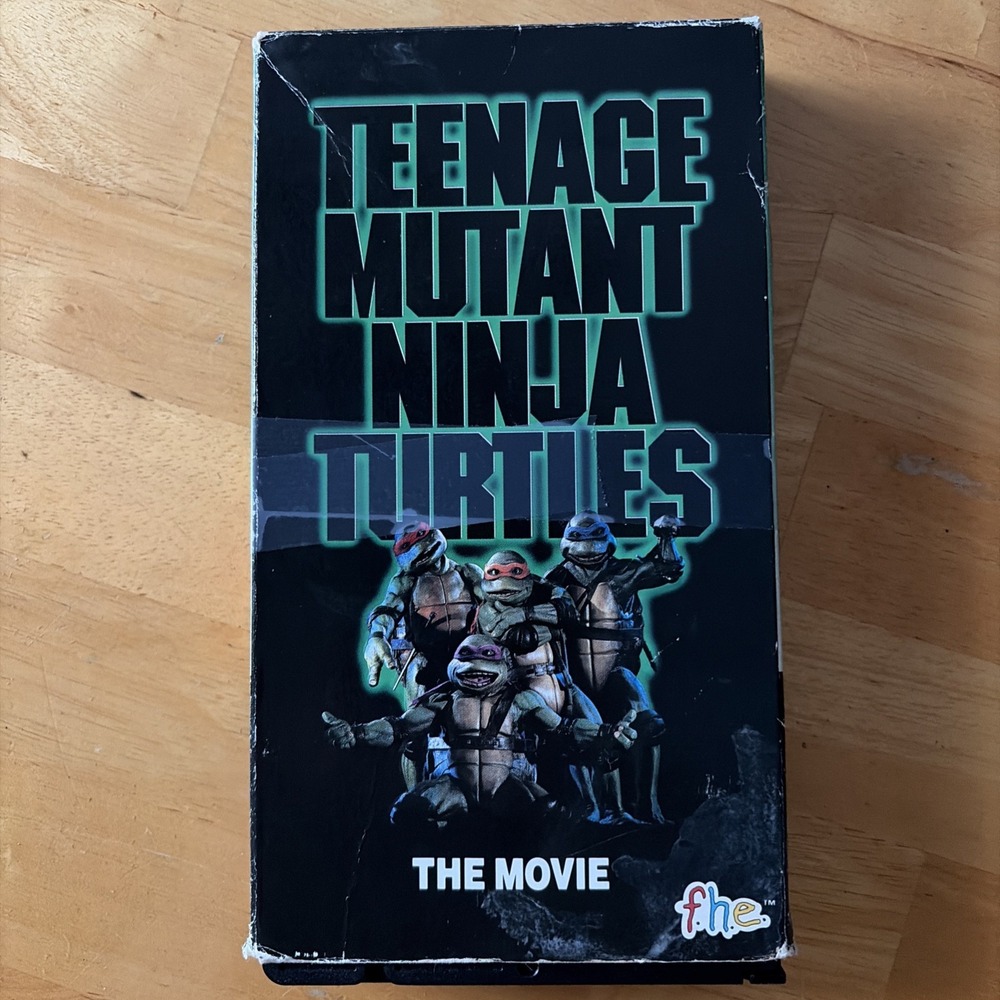 Teenage Mutant Ninja Turtles - The Movie (VHS, 1990)